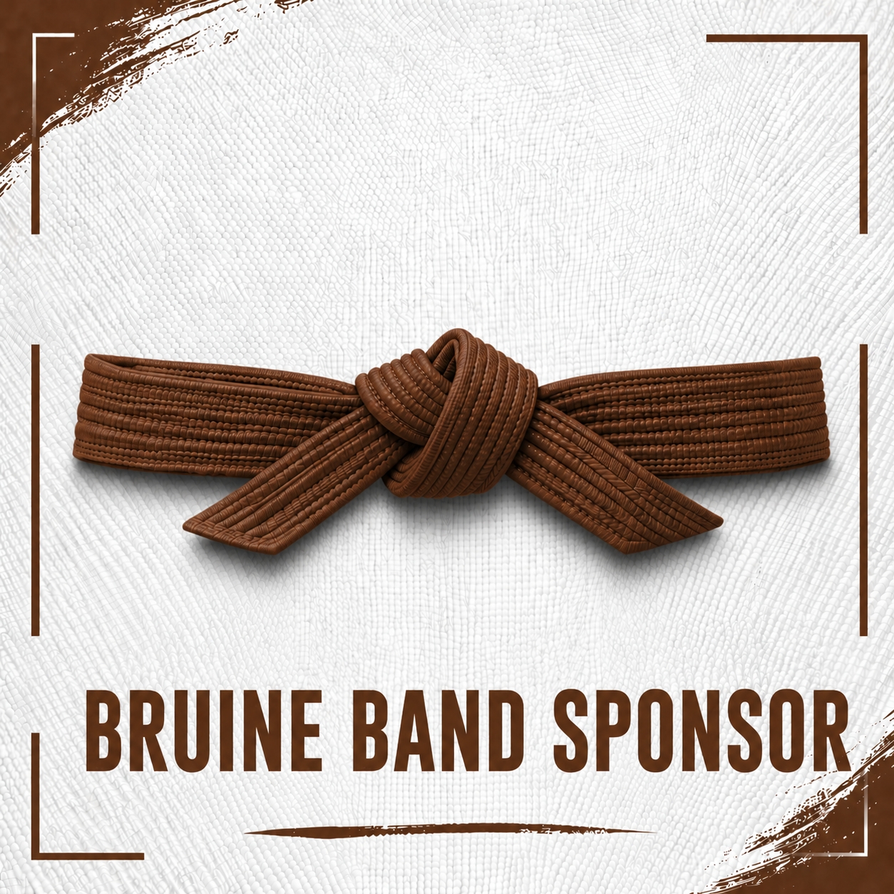 Bruine band – €1000
